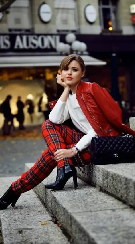 Il look perfetto per le feste Il tartan 4