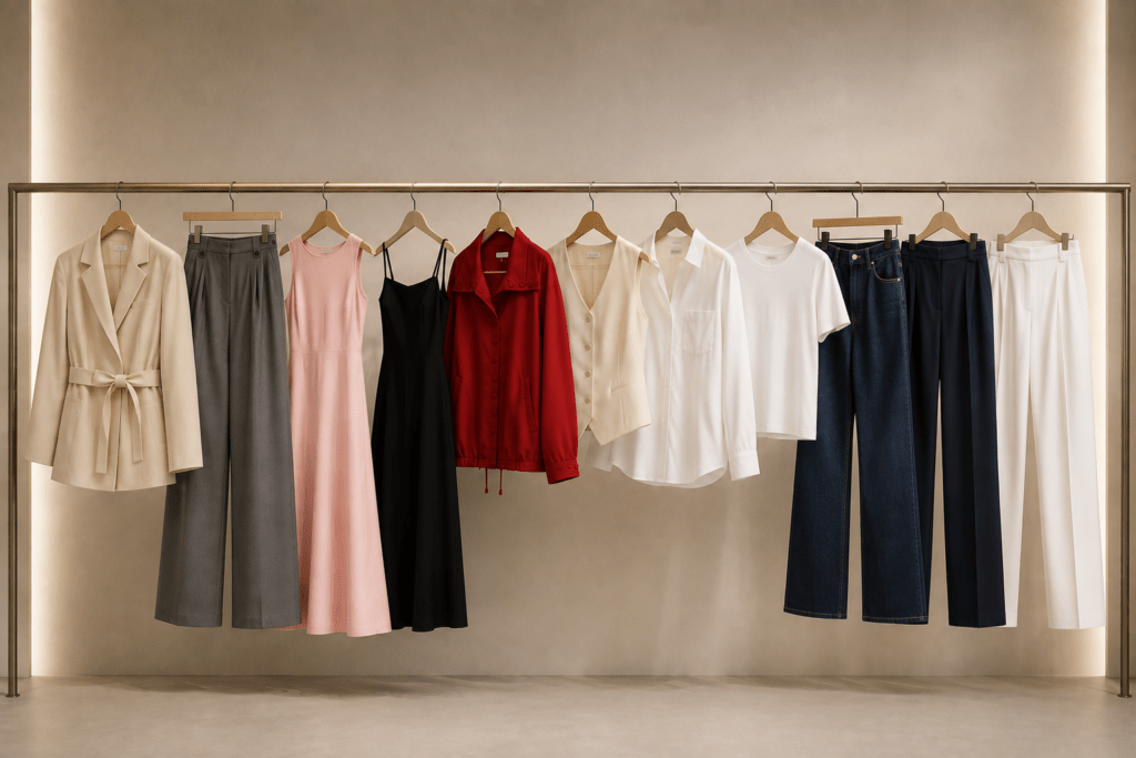 Idee outfit per il rientro al lavoro quando fa ancora caldo: capi eleganti e professionali per il guardaroba di fine estate.